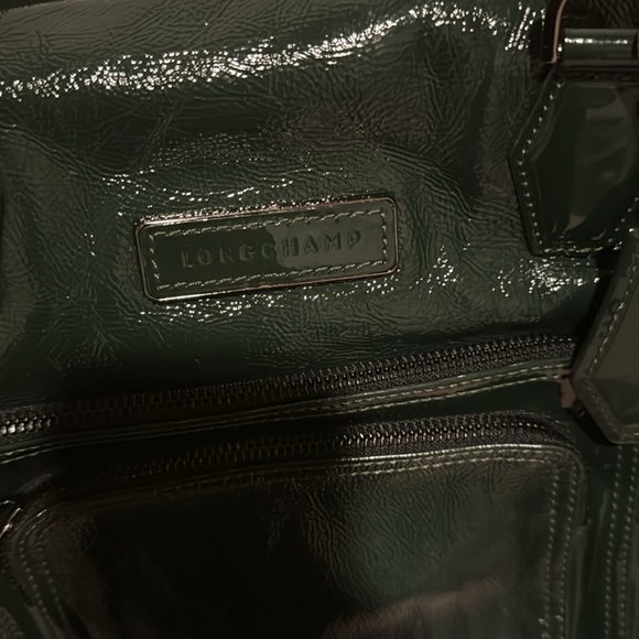 Longchamp patent leather satchel - Picture 2 of 4